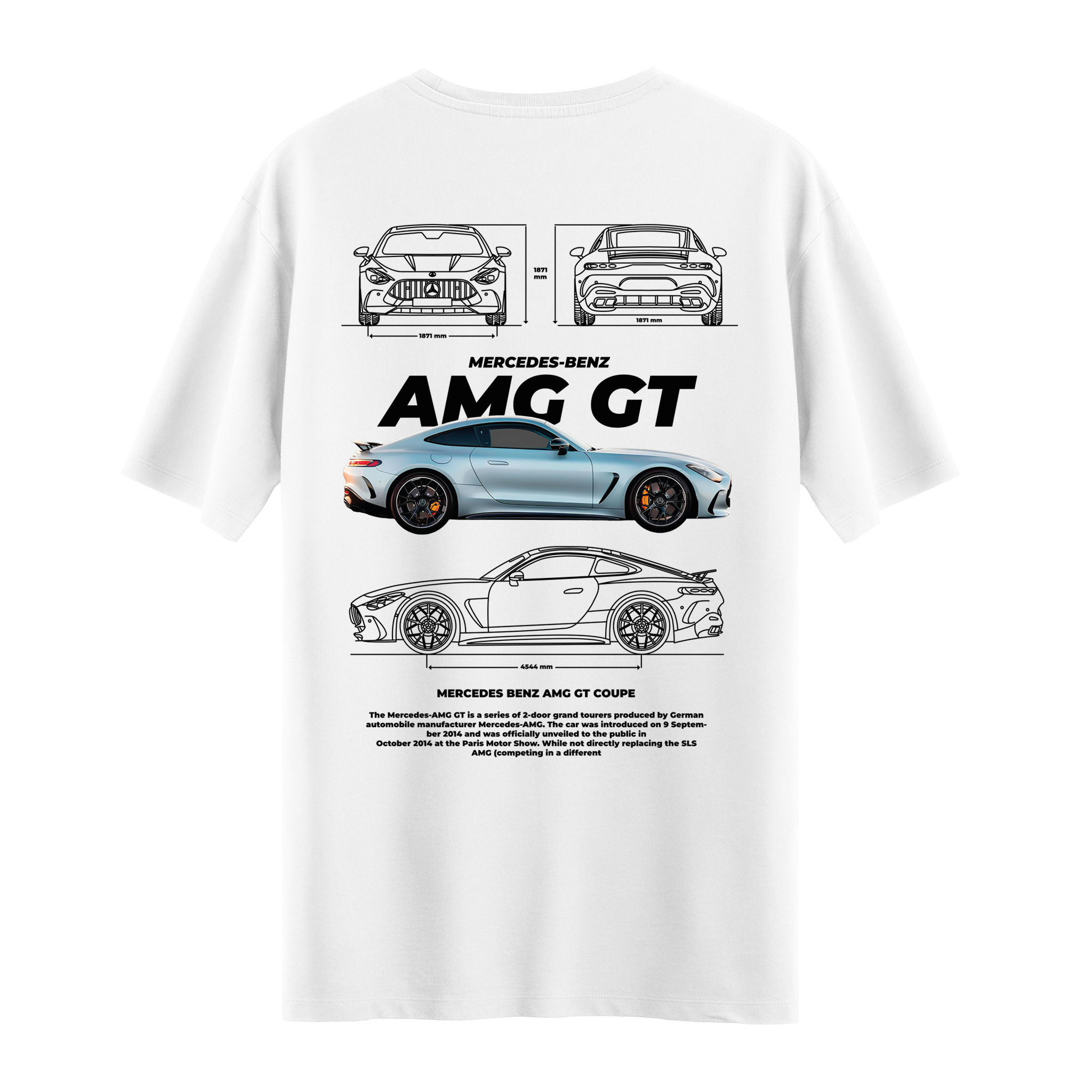 AMG GT - Oversize T-shirt