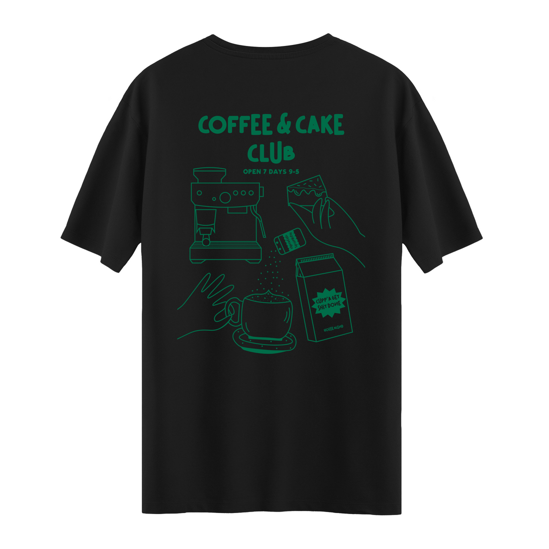 Coffee Cake Club - Oversize T-shirt