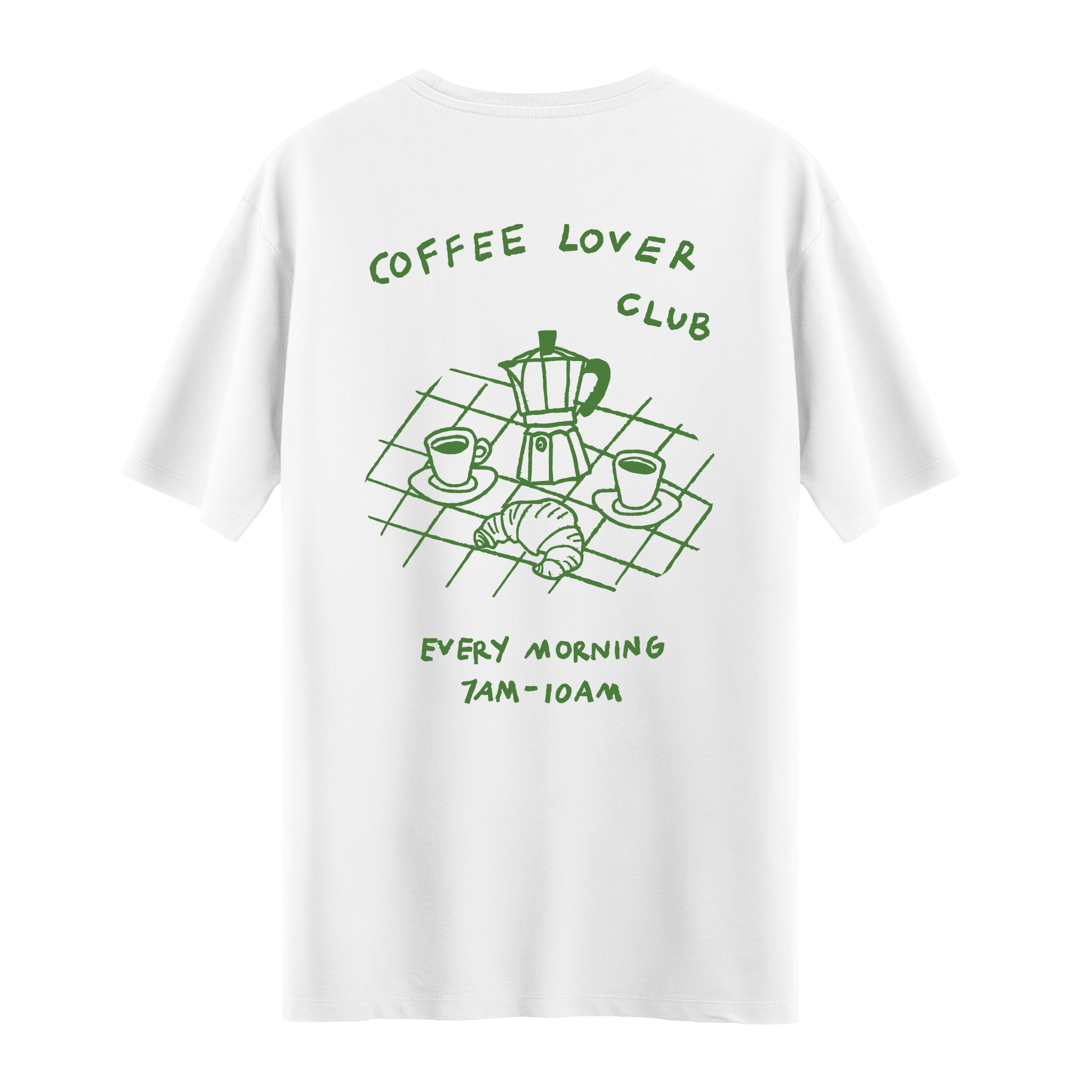 Coffee Lover Club  - Oversize T-shirt