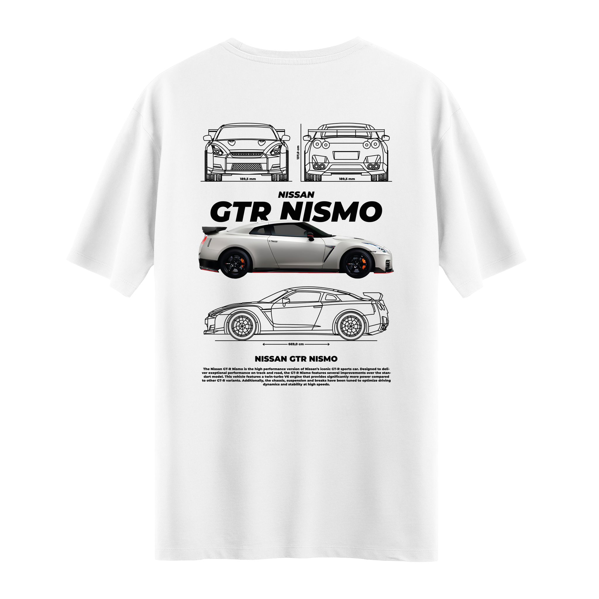 GTR Nismo - Oversize T-shirt