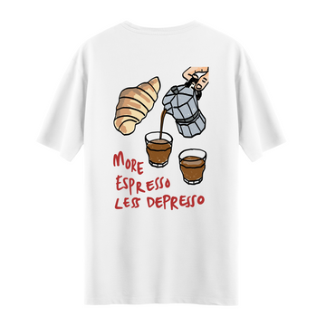 More Espresso  - Oversize T-shirt