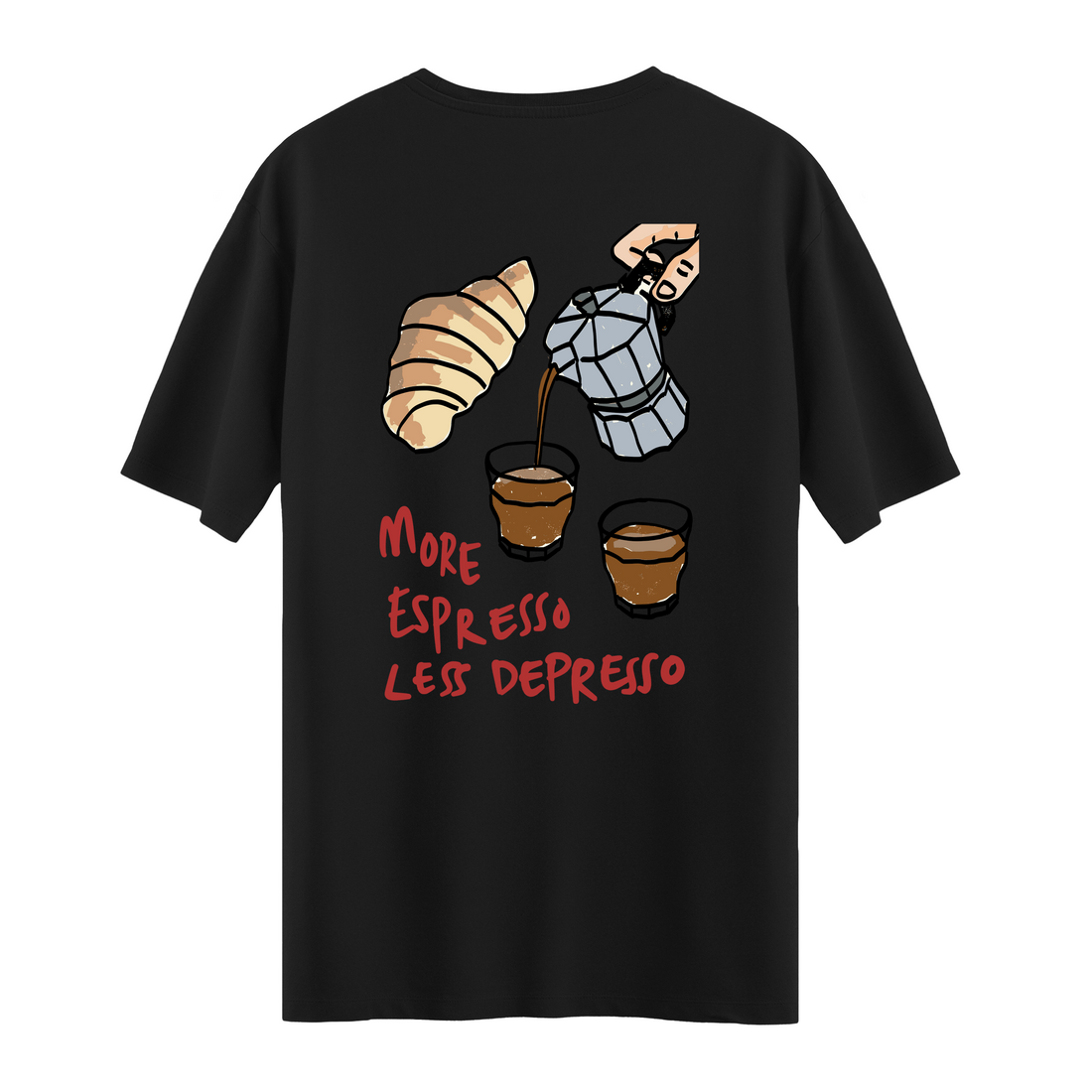 More Espresso  - Oversize T-shirt