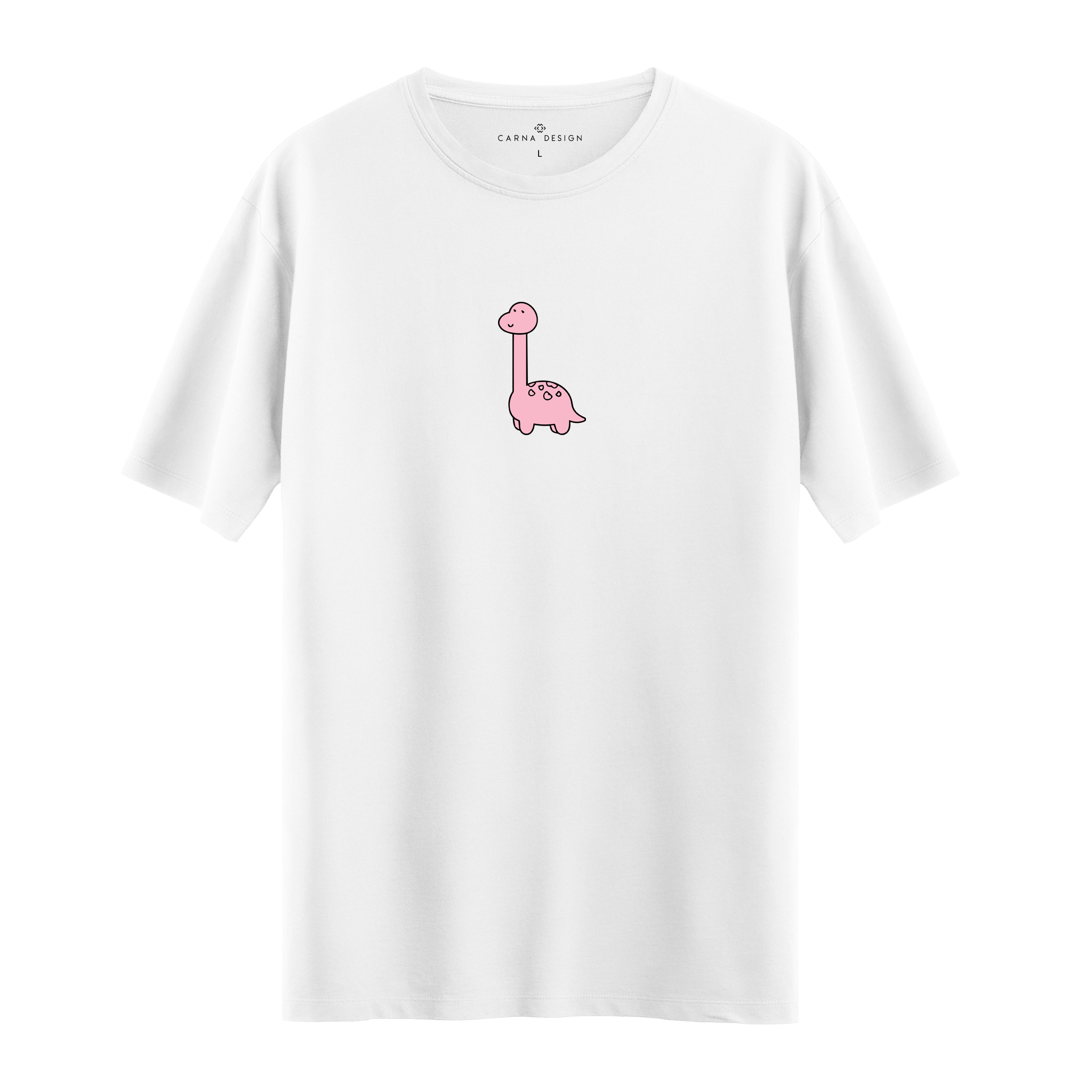 Pink Dinosaur - Oversize T-shirt