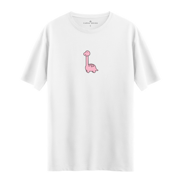 Pink Dinosaur - Oversize T-shirt