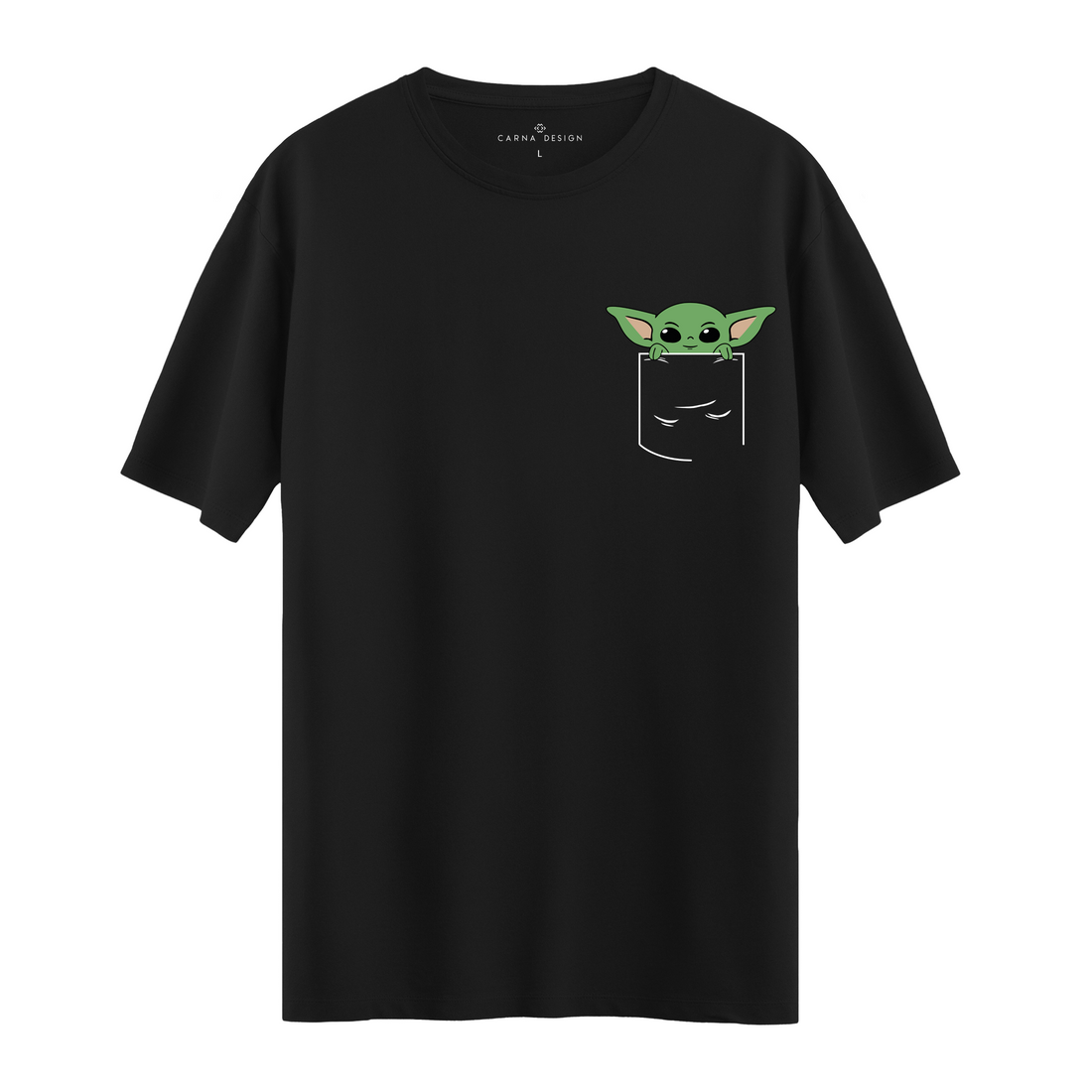 Pocket Yoda - Oversize T-shirt