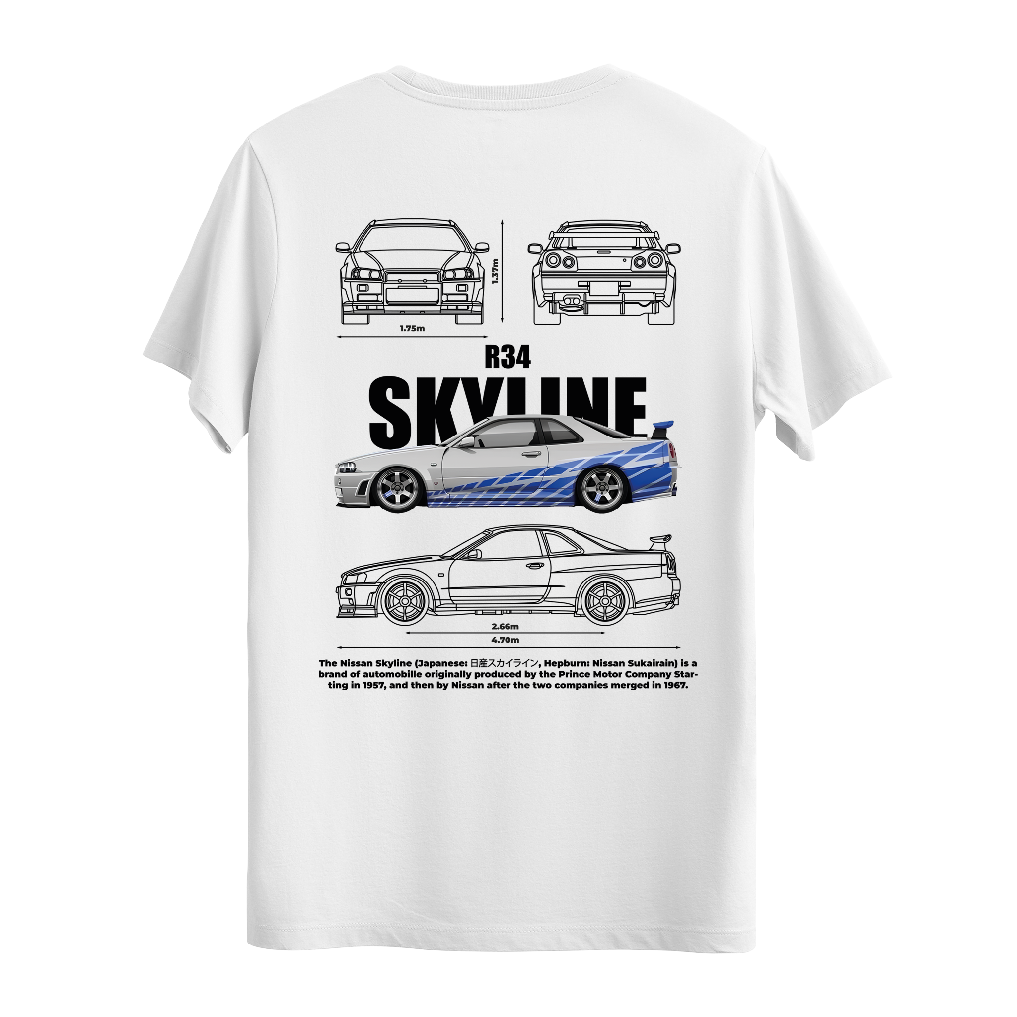 R34 Skyline - Regular T-shirt