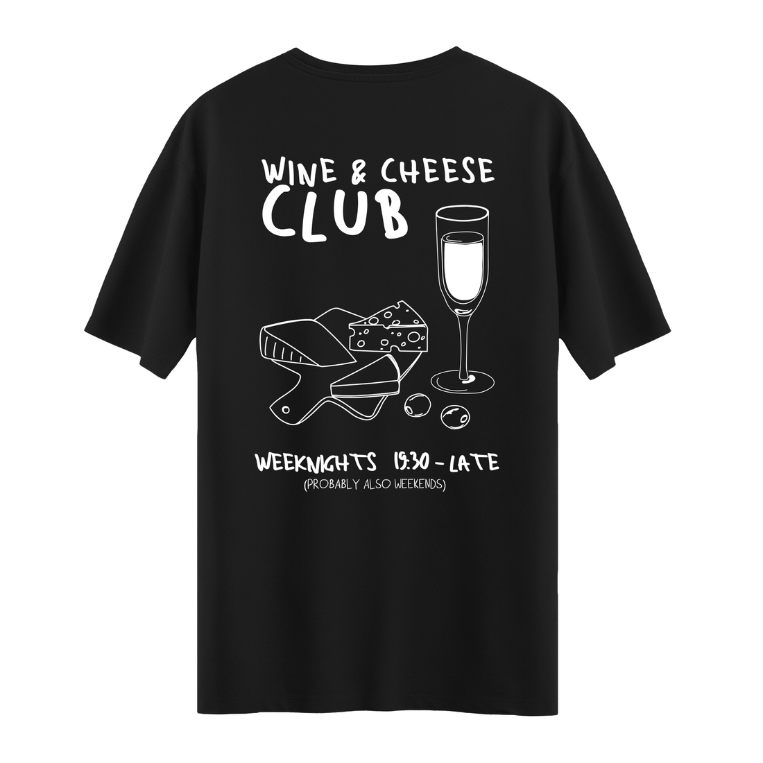 Wine Cheese  - Oversize T-shirt