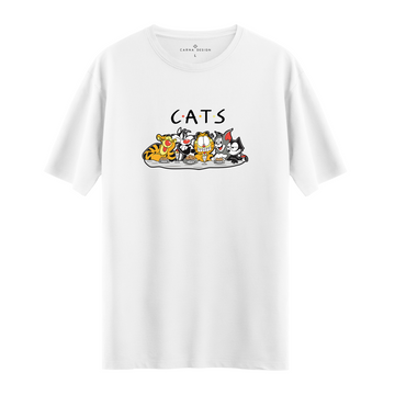 Cats - Oversize T-shirt