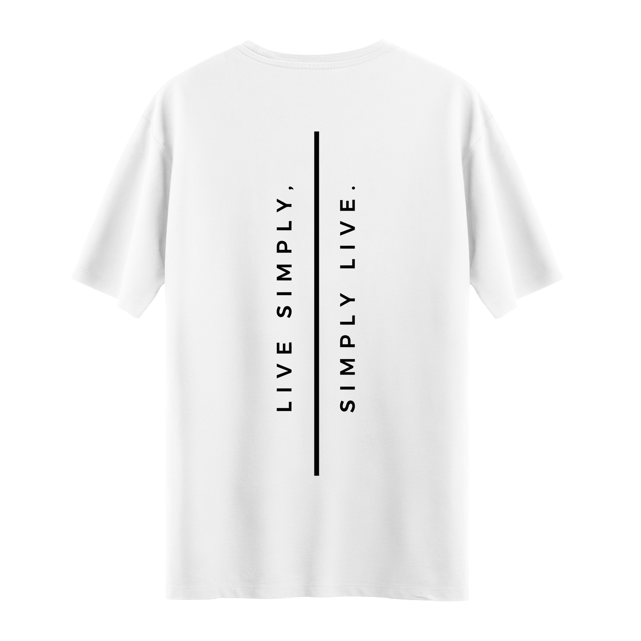 Live Simply - Oversize T-shirt