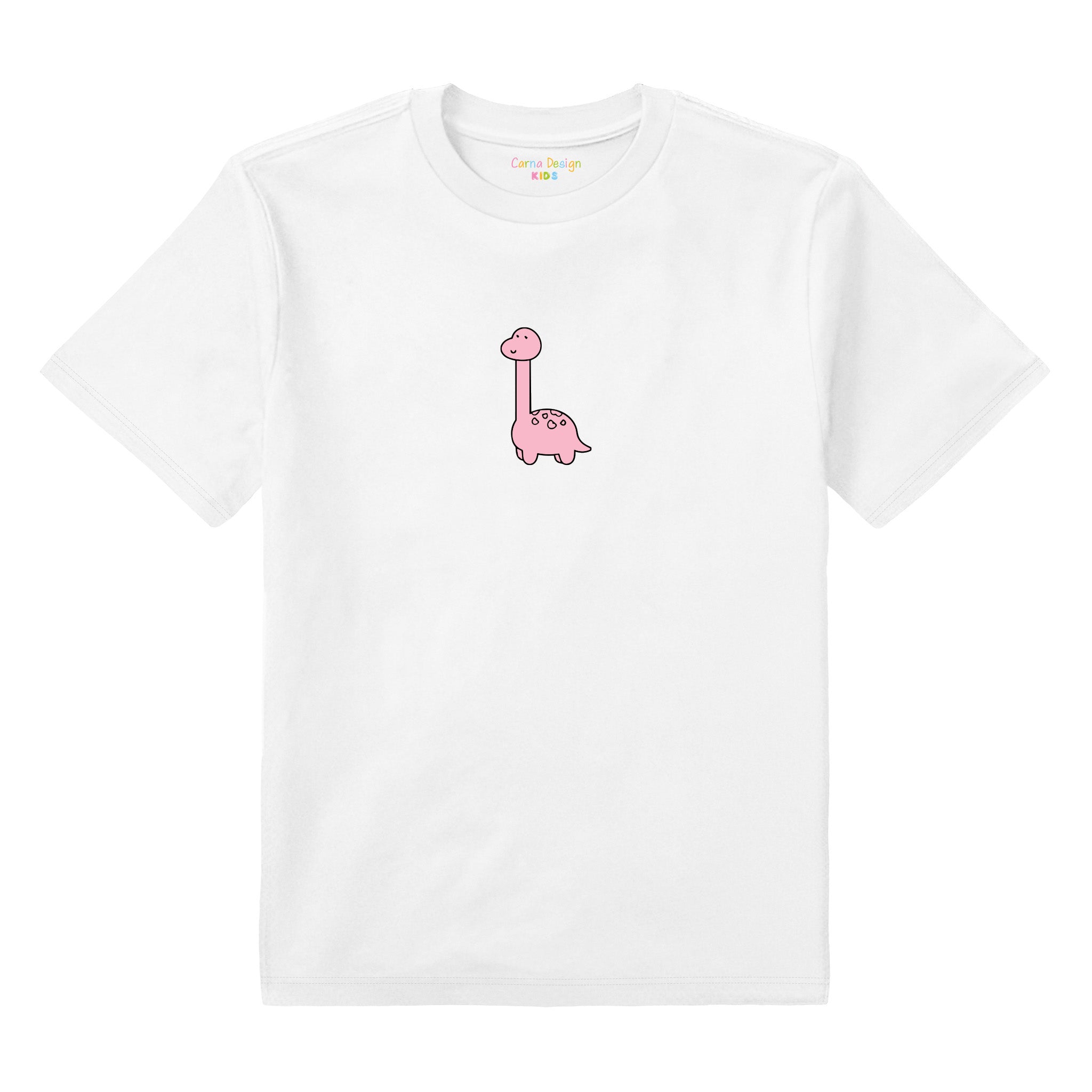 Pink Dinosaur - Çocuk T-Shirt